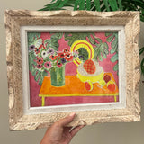 Henri Matisse ‘Pineapple with flowers’ Lithograph. French frame