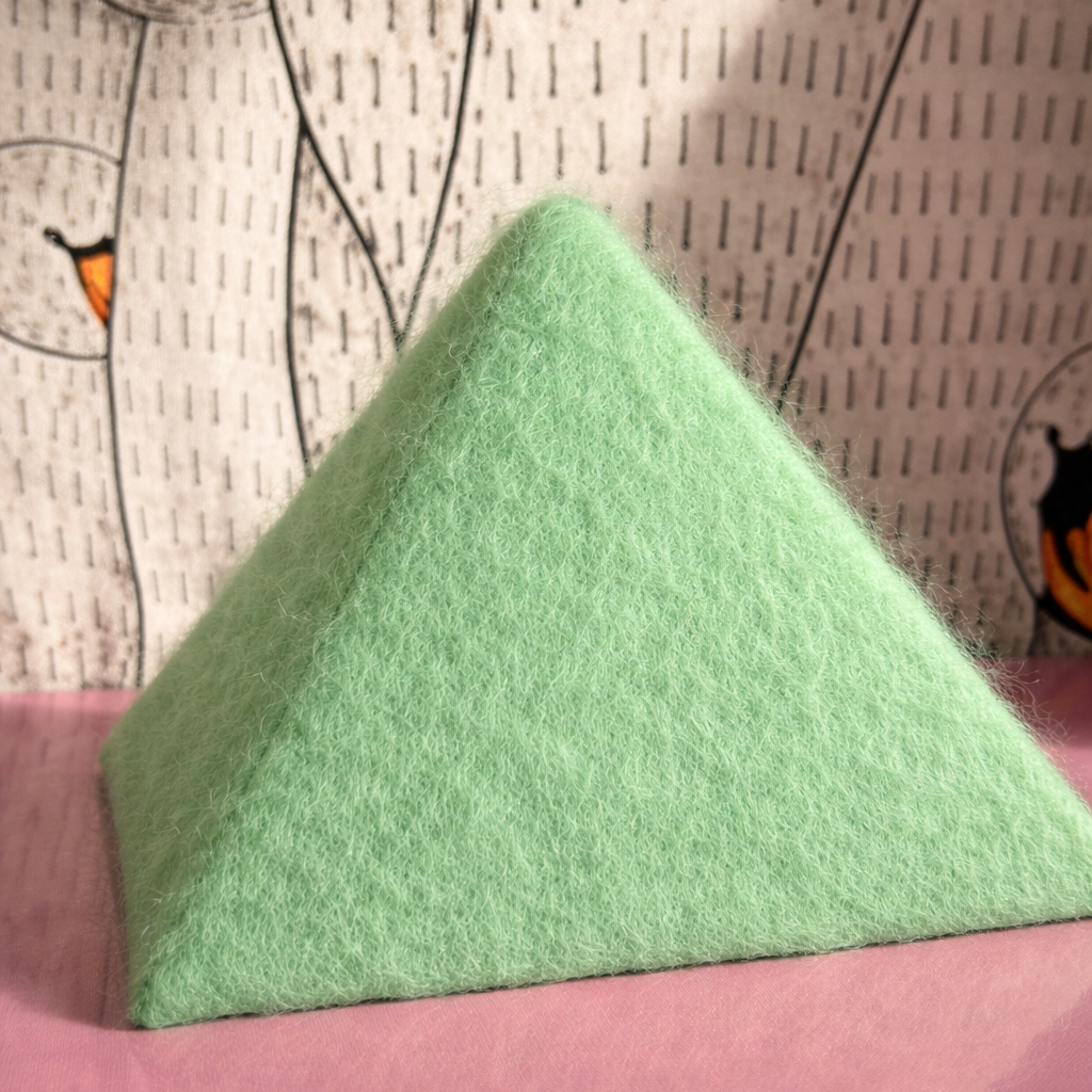 ‘POINTE’ Luxury Mohair lampshades by Lia Briamonte