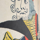 Giant 1980s king of clubs playing card from London casino