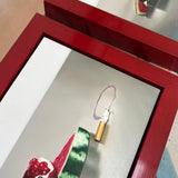 ‘Napoli 1985’ Signed painting. Watermelon, Pomegranate and Cigarette