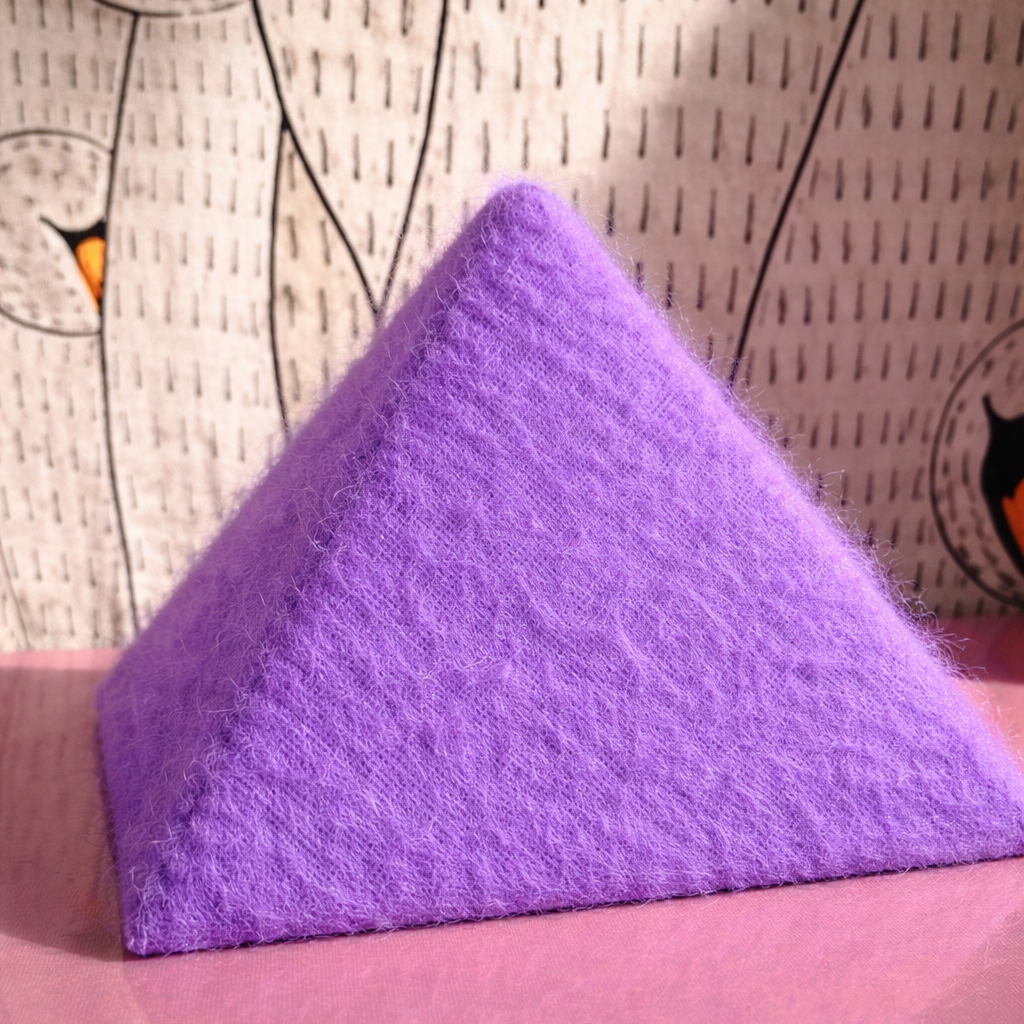 ‘POINTE’ Luxury Mohair lampshades by Lia Briamonte