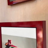 ‘Napoli 1985’ Signed painting. Watermelon, Pomegranate and Cigarette