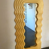 Rare first edition 1970s Ultra Fragola mirror by Ettore Sotsass