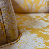 1970s Milo Baughman yellow Palm Springs sofa
