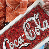 1960s Italian mosaic Coca-Cola panel