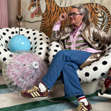 1960s Framed Tibetan tiger painting