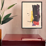 Signed framed Jean Miotté lithograph artwork 30/95