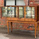 1950s mirrored Osvaldo Borsani light up drinks cabinet