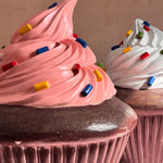 Giant cupcake lamp, funfair 