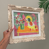 Henri Matisse ‘Pineapple with flowers’ Lithograph. French frame