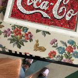 1960s Italian mosaic Coca-Cola panel