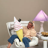 Rare 1990s large ice cream wall light