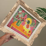 Henri Matisse ‘Pineapple with flowers’ Lithograph. French frame