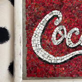 1960s Italian mosaic Coca-Cola panel