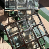 Rare 1980s Italian chrome side tables (sold as a pair)