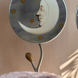 1980s Hand painted Celeste dining chairs. Moon and Sun. Sold separately