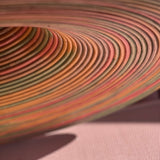 Huge 1970s Vivai Del sud bamboo pendant light