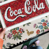1960s Italian mosaic Coca-Cola panel