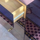 Sandro Petti mirrored side cabinet C.1970