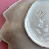 1980s Italian ceramic banana serving bowl