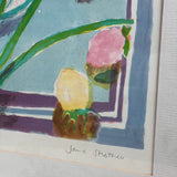 Watercolour ‘irises’  1980s