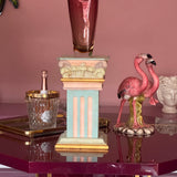 Large Murano ombre plum/amber vase C.1970