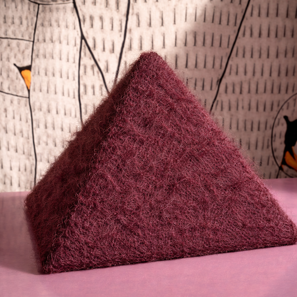 ‘POINTE’ Luxury Mohair lampshades by Lia Briamonte