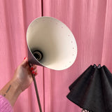 designer black vintage lamp