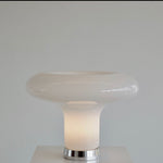 designer vintage glass lamp