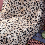 leopard print vintage chair