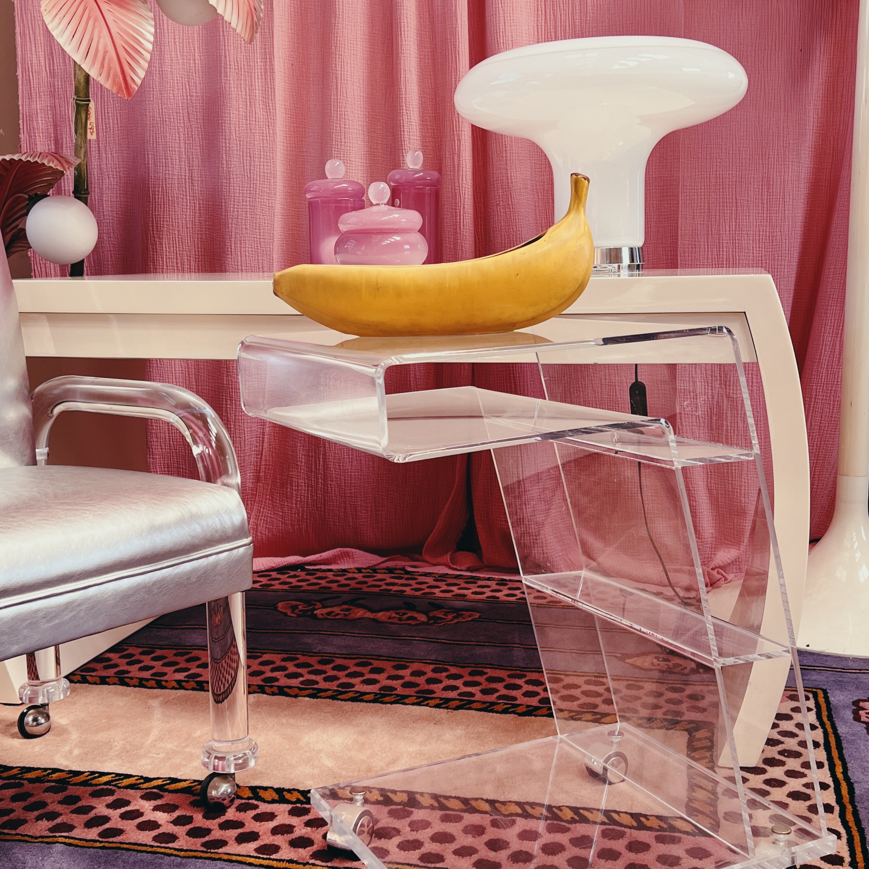 lucite trolley