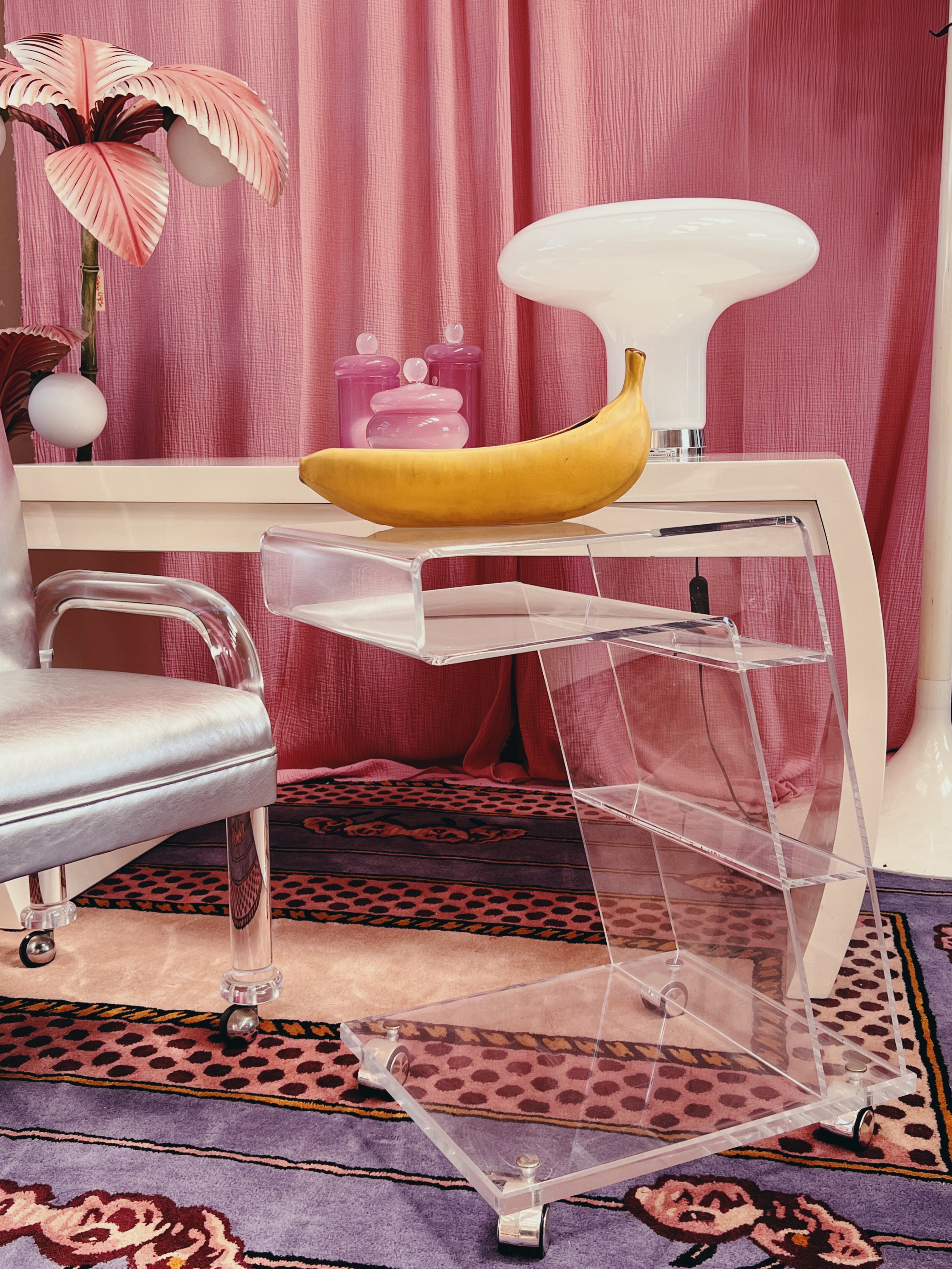 lucite trolley