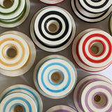 Sicilian ceramic candle holders x 2