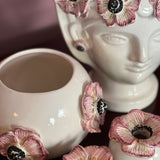 Anemone ceramic vase ~ Limited edition
