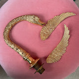 Italian brass swan tap C.1970