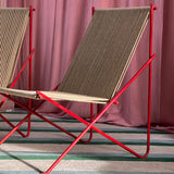 Poul Kjaerholm ‘Holscher’ red chair C.1952