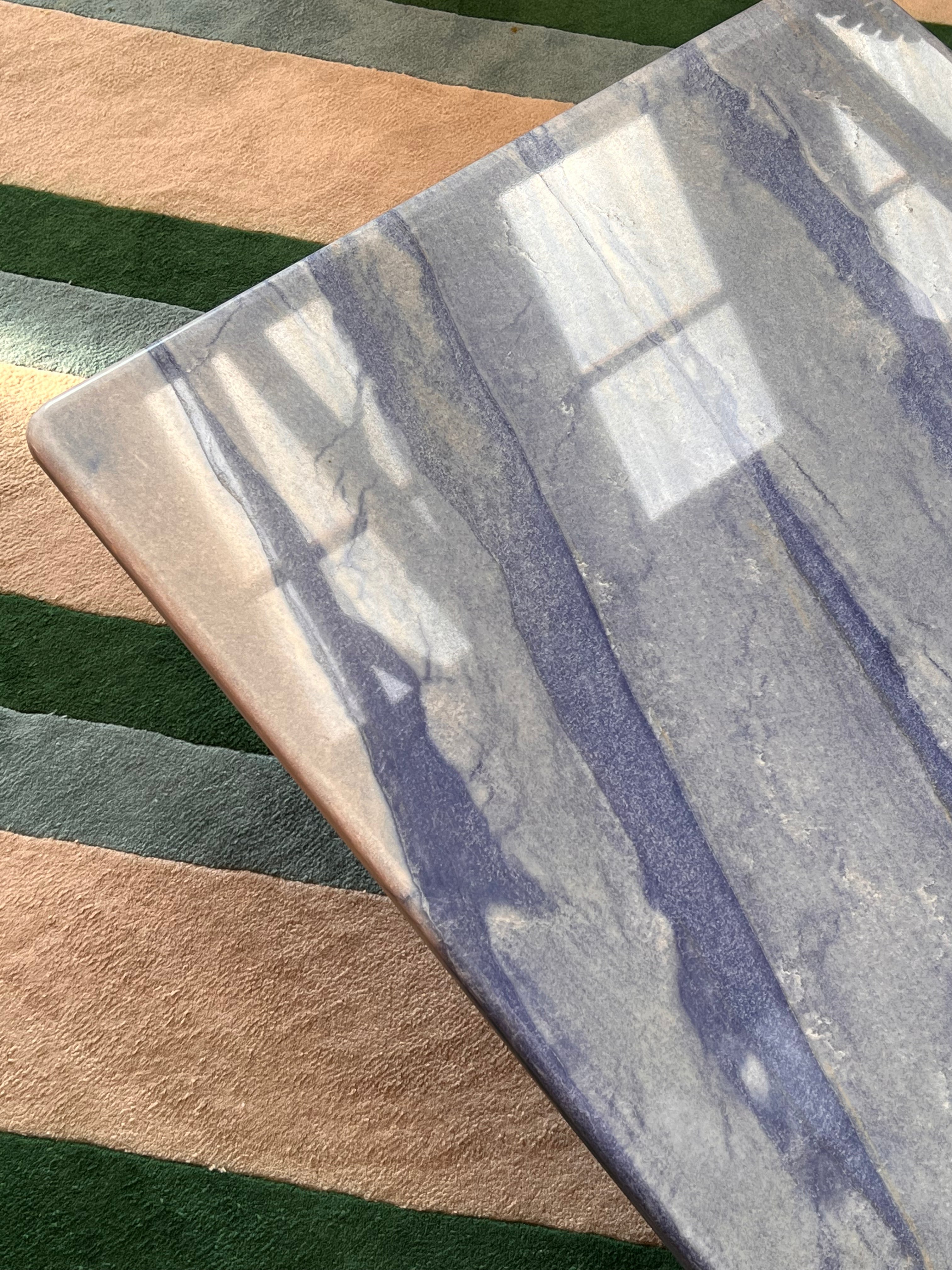blue marble furniture