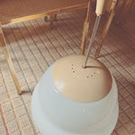 white glass pendant light