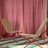 Poul Kjaerholm ‘Holscher’ red chair C.1952