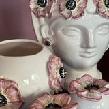 Anemone ceramic vase ~ Limited edition