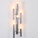 Gaetano SCIOLARI chrome 6 arm wall lights