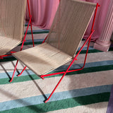 Poul Kjaerholm ‘Holscher’ red chair C.1952