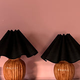 Pair of Italian non matching lamps c.1970