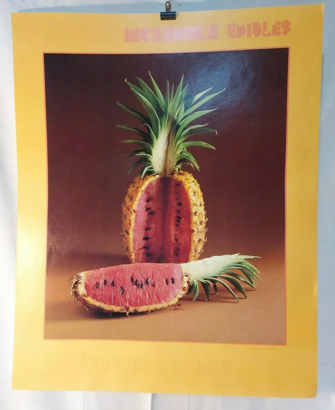 incredible edibles pine melon print