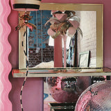 1970s console and mirror set by Nazaret