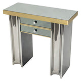 Michel Pigneres small console and mirror C.1970