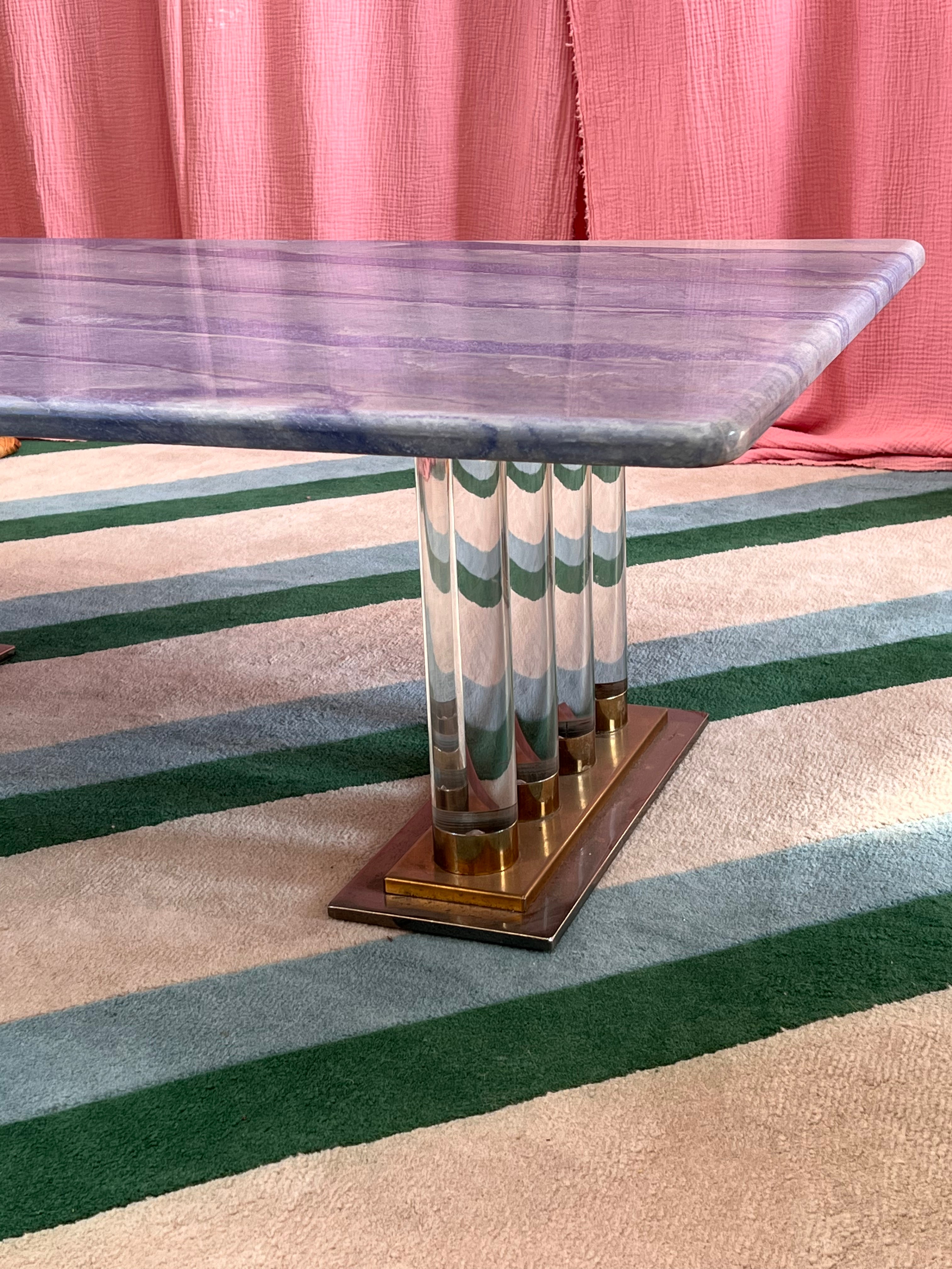 1970s marble table