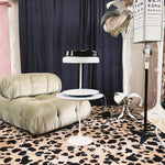black and white vintage lamp