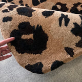 ANEMONE leopard print rug