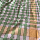 Green Italian cotton tablecloth